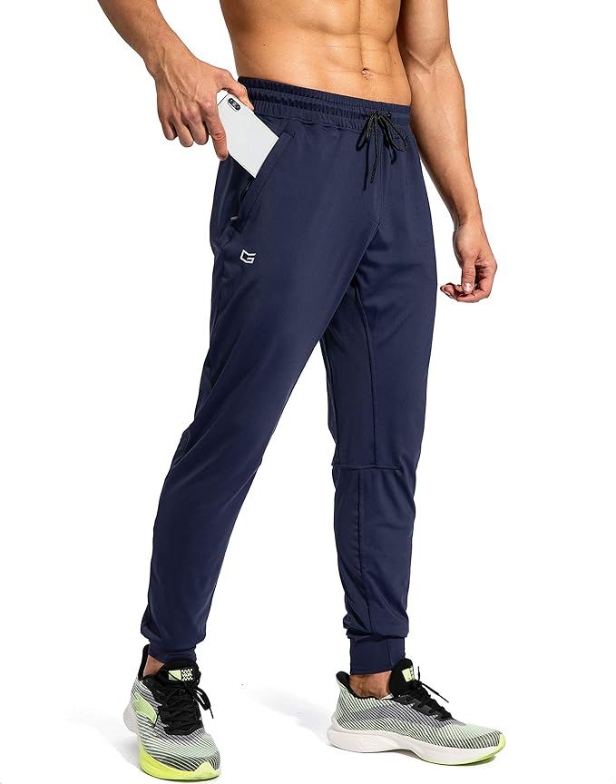 G Gradual Men's Sweatpants with Zipper Pockets Athletic Pants Traning Track Pants Joggers for Men... | Amazon (US)