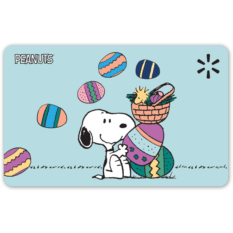 Peanuts Egg Hunt Walmart Gift Card | Walmart (US)