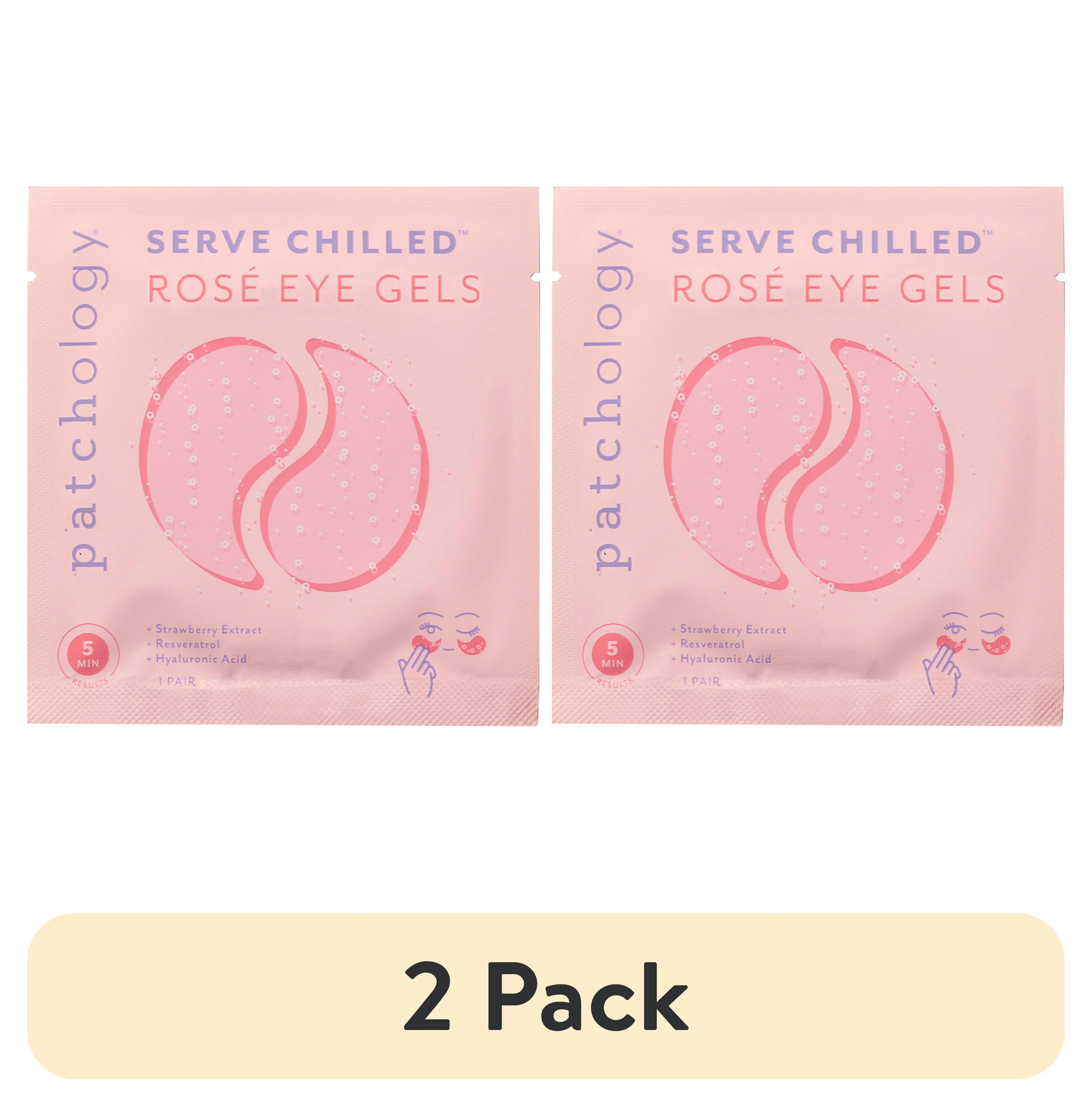(2 pack) Patchology Serve Chilled Rosé Eye Gels- Single | Walmart (US)
