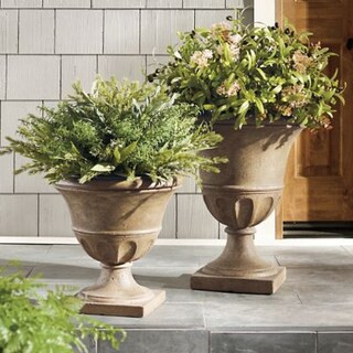 Brigham Pedestal Planters | Grandin Road | Grandin Road