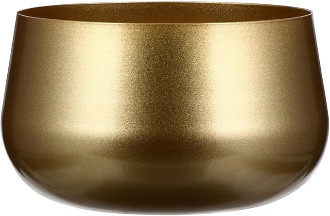 Toddmomy Flowerpot Metal Plant Pot Gold Plant Pots Indoor Flower Pot Gold Planter Metal Pot Plant... | Amazon (CA)