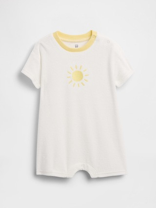 Baby French Terry Shorty One-Piece | Gap (US)