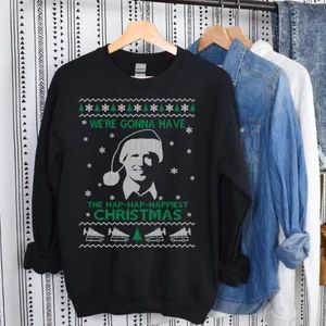 Family Christmas Sweatshirt Ugly Christmas Sweater We're - Etsy | Etsy (US)