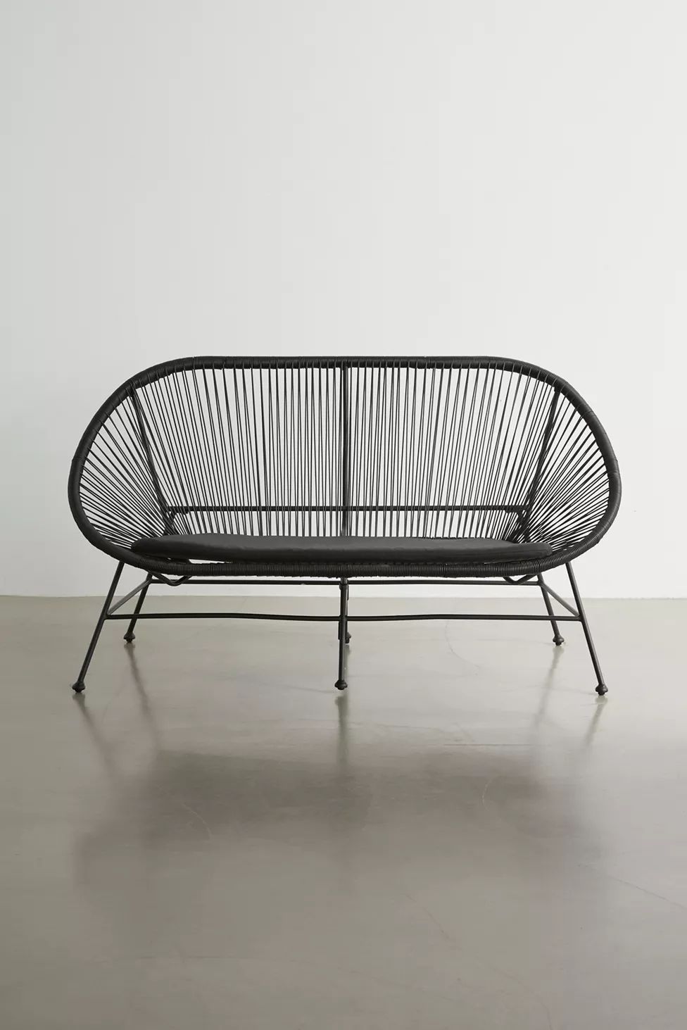 Acapulco Indoor/Outdoor Woven Love Seat | Urban Outfitters (US and RoW)