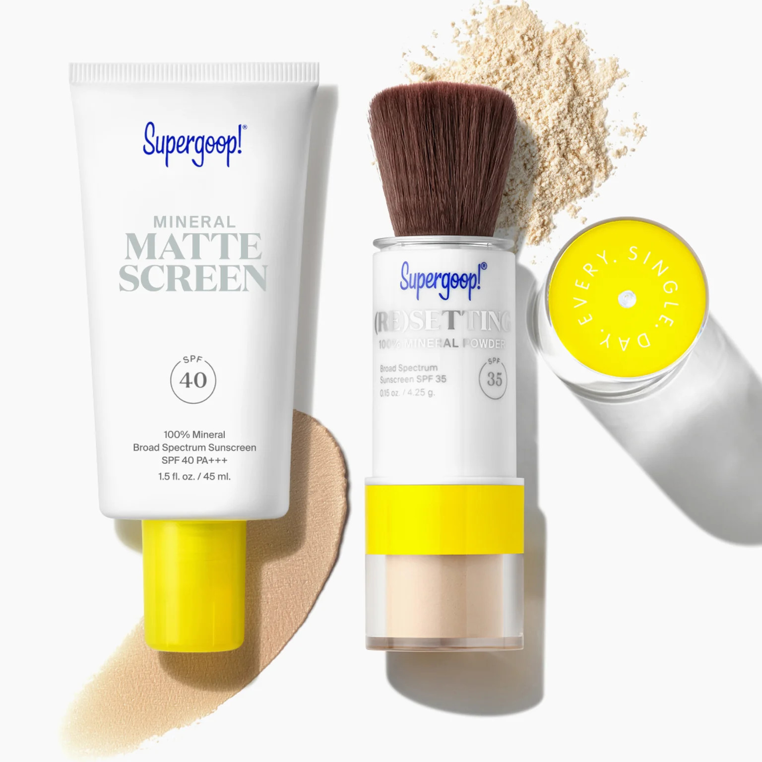 The Matte Prime &amp; Reapply Set | Supergoop