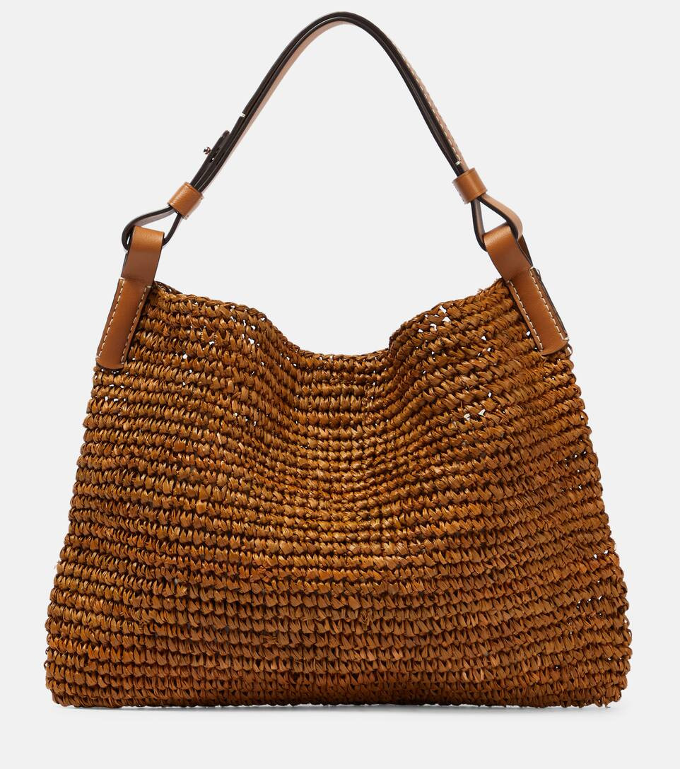 Minetta Small raffia shoulder bag | Mytheresa (US/CA)