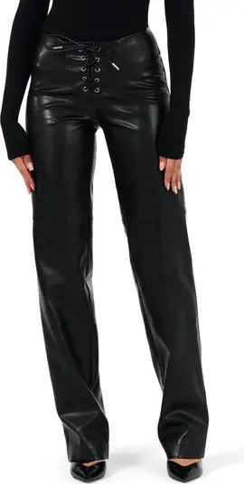 In a Stitch Faux Leather Pants | Nordstrom