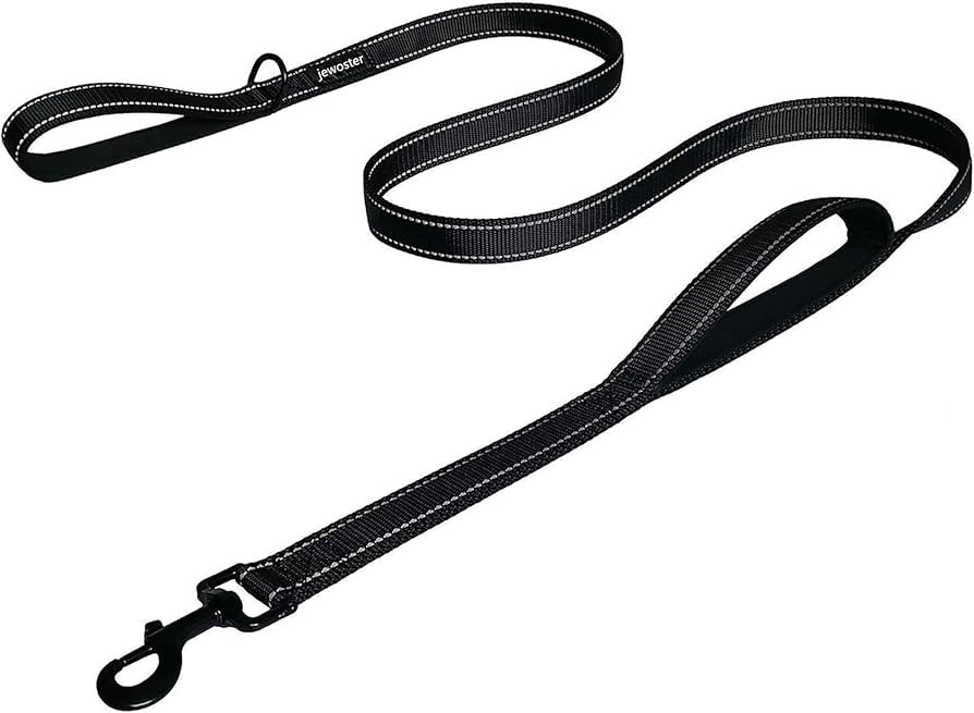 Heavy Duty Dog Leash - 2 Handles by Padded Traffic Handle for Extra Control, 6foot Long - Perfect... | Amazon (US)