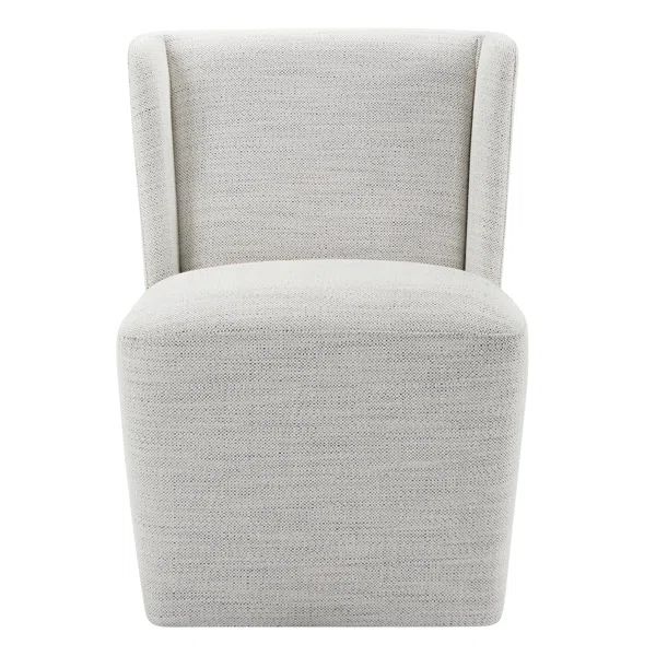 Ardeth Polyester Blend Side Chair With Caster | Wayfair North America