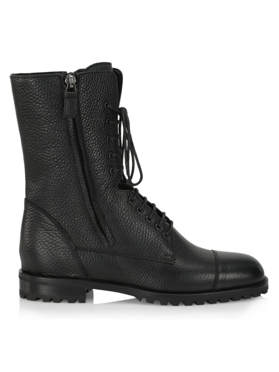 Lugata Leather Combat Boots | Saks Fifth Avenue