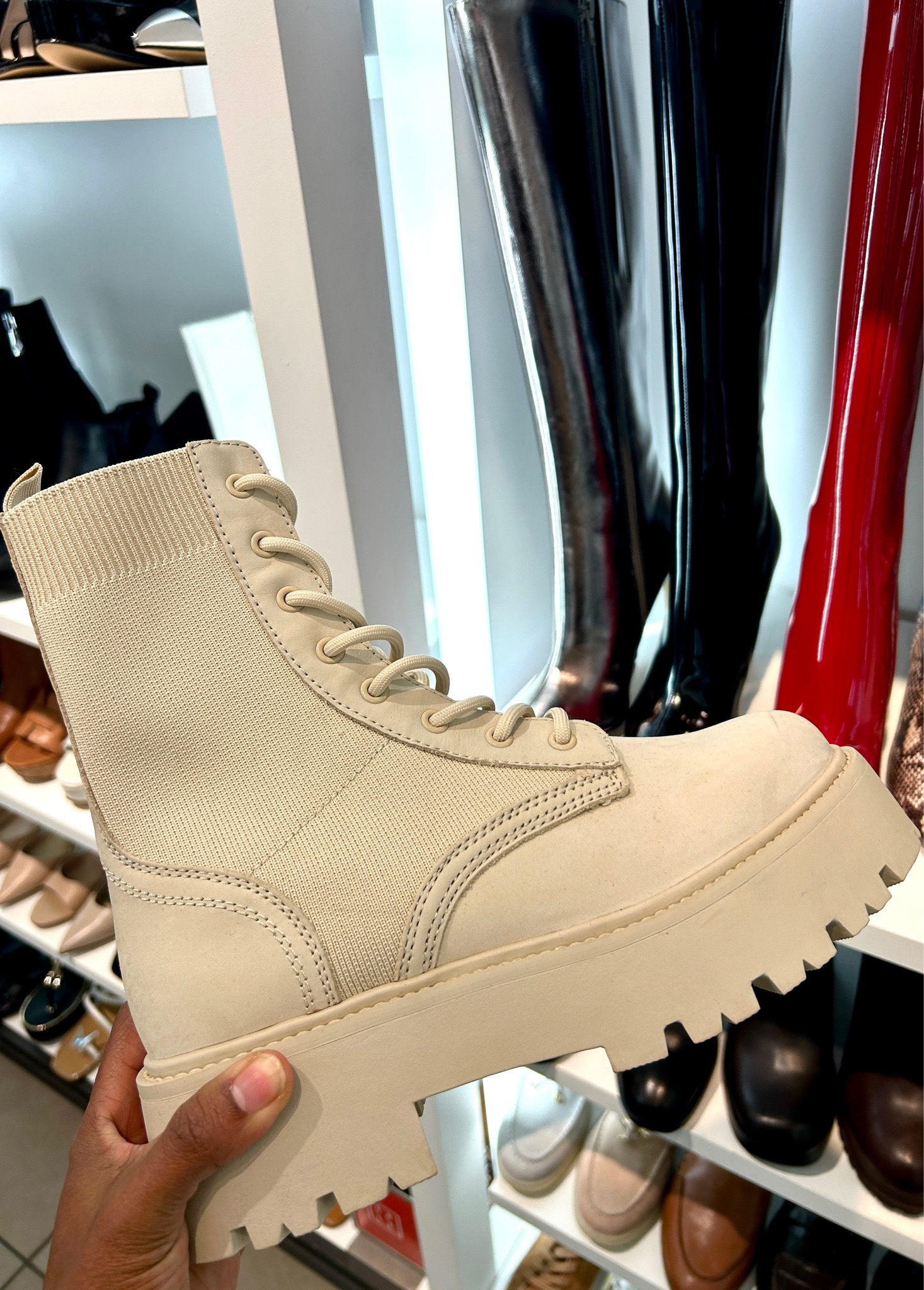 SALE 💸 walked in and fell in loveeeee with these light beige boots 😍 i’ll be tagging another pair too so don’t forget to follow 😌 #stylefinds #bootcrush #aldoshoes

#LTKSaleAlert #LTKShoeCrush #LTKGiftGuide