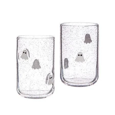 Way to Celebrate 2pack Bubble DOF Glass Ghost | Walmart (US)