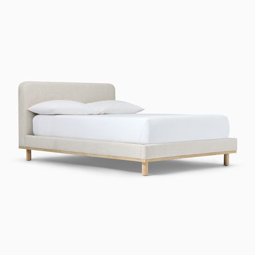 Romi Upholstered Bed | West Elm (US)