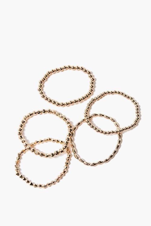 Beaded Stretch Bracelet Set | Forever 21 (US)