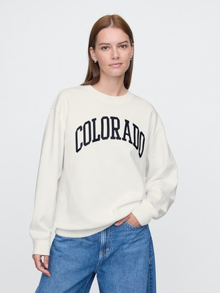 VintageSoft State Logo Sweatshirt | Gap (CA)