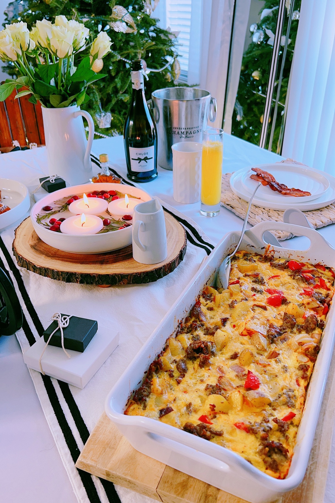 Mother’s Day Brunch Idea - I made breakfast casserole, French toast and mimosa. It was delicious!! 

#LTKhome #LTKunder100 #LTKFind