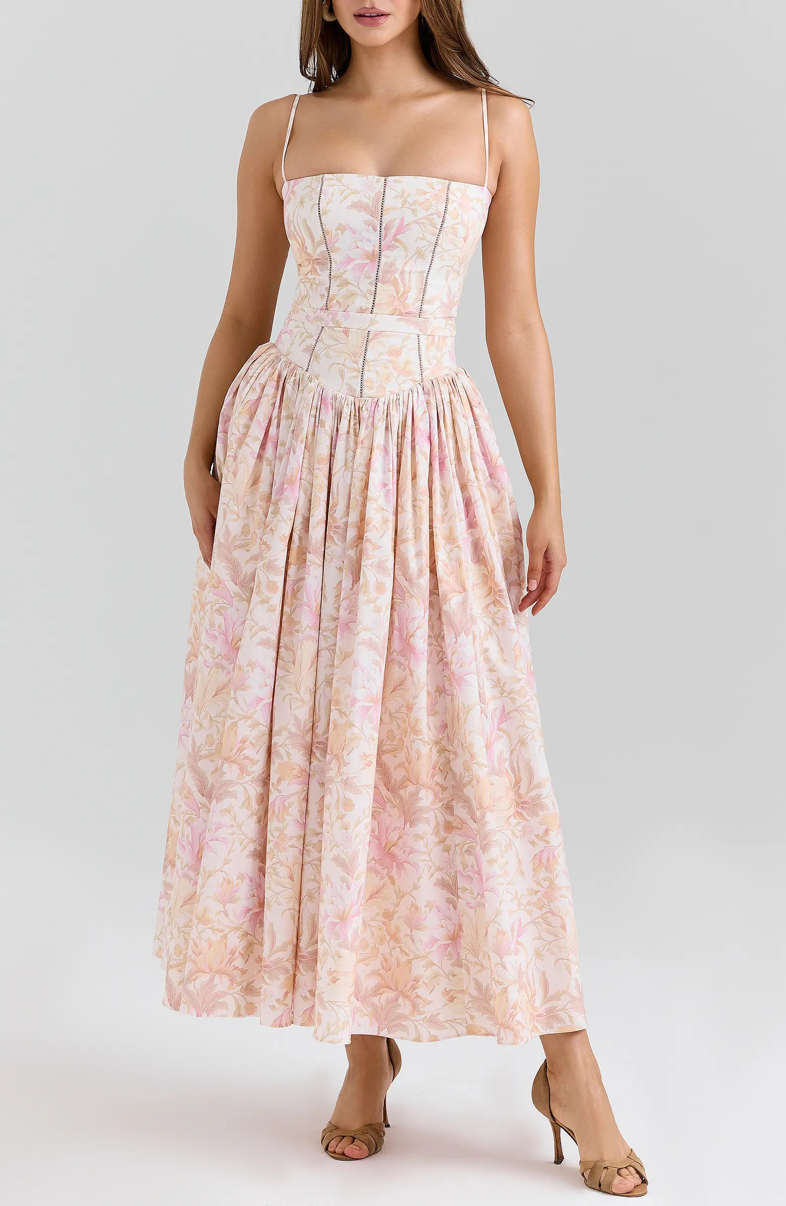 Ysabella Floral Maxi Sundress | Nordstrom