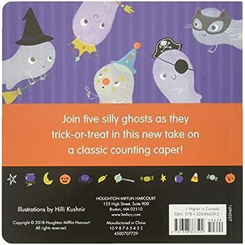 Five Silly Ghosts Board Book | Amazon (US)