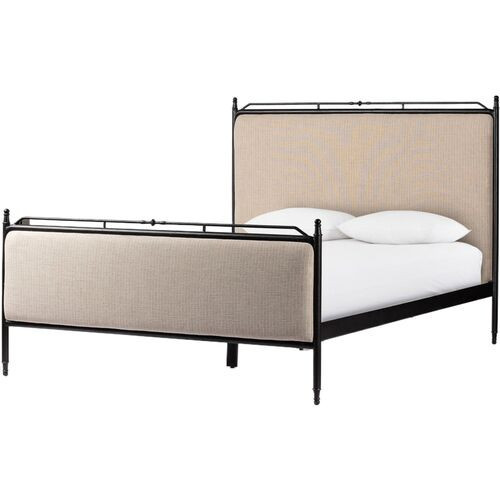 Leyla Bed - Amber Lewis x Four Hands - Beige | One Kings Lane