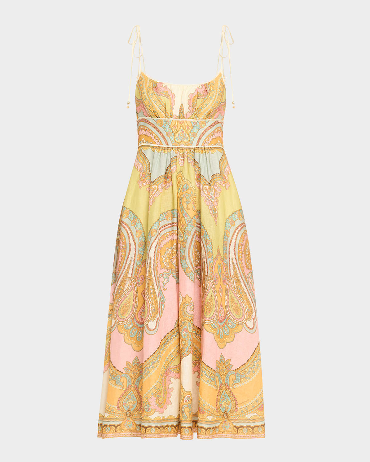 Maxine Picnic Midi Dress | Neiman Marcus