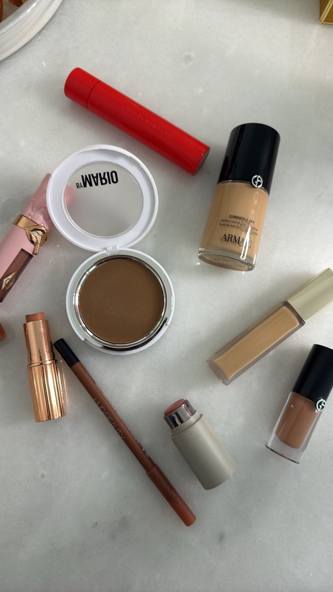 Today's get ready with me:
Foundation:5.75
Concealer: 3N
Bronzer/enhancer: medium dark 
Blush: petal
Eyeshadow: 25M
Lip liner: honey beige
Lipstick: Penelope pink 
Gloss: fair pillowtalk 

#LTKmorningroutine #LTKselfcare #LTKgrwm