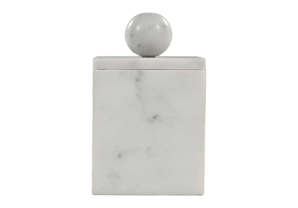 MARBLE BOX | Bianco | Alice Lane Home Collection