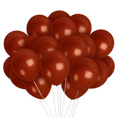 Treasures Gifted Brown Balloons - 12 Inch Latex Balloons - 36 Pack | Target
