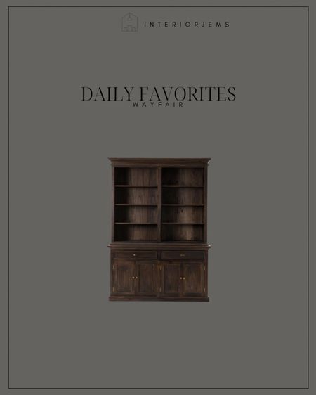 Can’t believe the price on this extra large bookcase. Moody brown bookcase, it would be so pretty styled, on sale from Wayfair, large bookcase, built-in bookcase

#LTKstyletip #LTKsalealert #LTKhome
