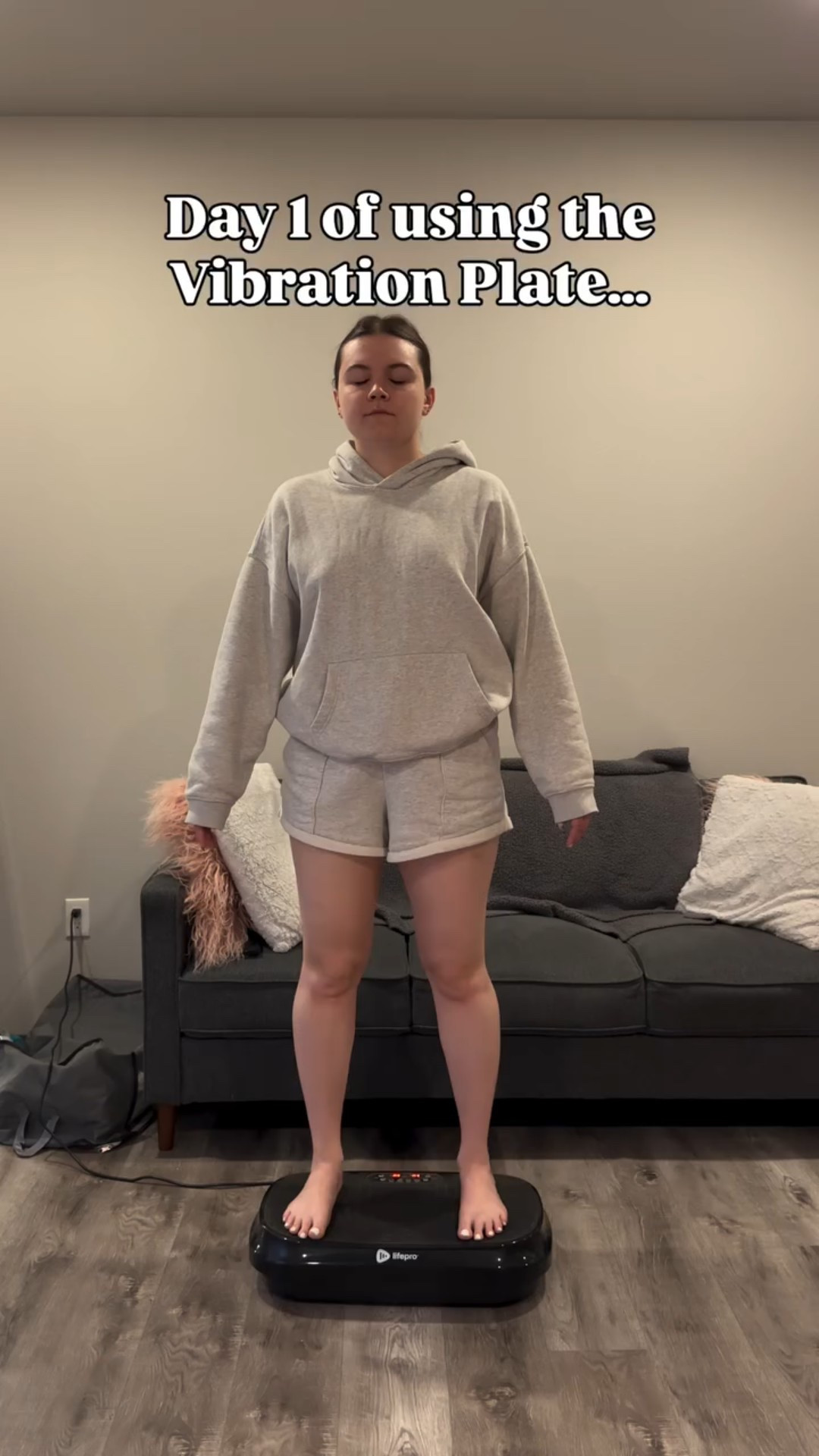 First time using a vibration plate…

Initial thoughts included wow 10 minutes is a long time, my legs are kind of itchy and have I become a skinny legend yet 😆

I intend to incorporate this into my morning routine and of course I will keep you posted!

#vibrationplate #vibrationplatetherapy #wellnessjourney #newyearnewme #skinnylegends

#LTKMidsize #LTKfitnessgoals #LTKselfcare