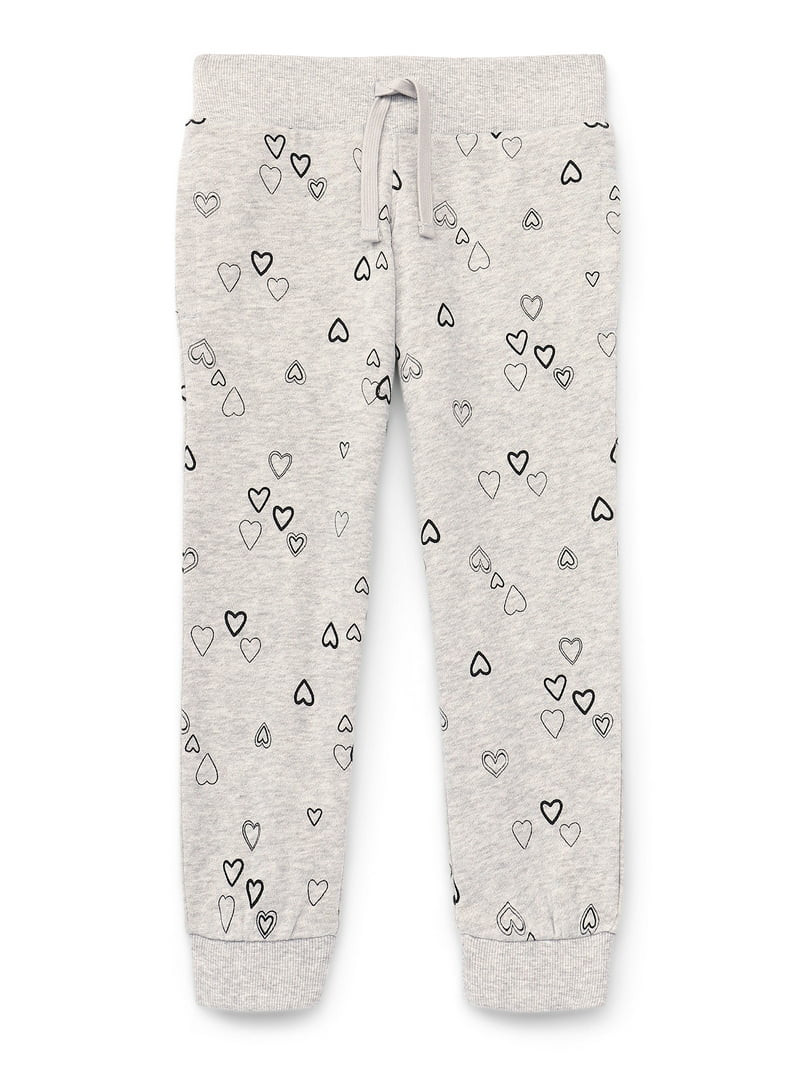 Wonder Nations Girls Fleece Joggers, Sizes 4-18 & Plus | Walmart (US)