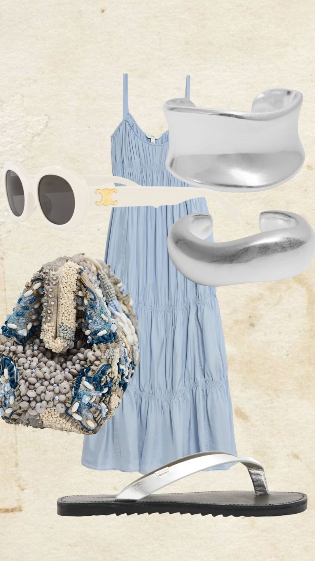 How to style this sky blue dress #2

#LTKuk #LTKsummer