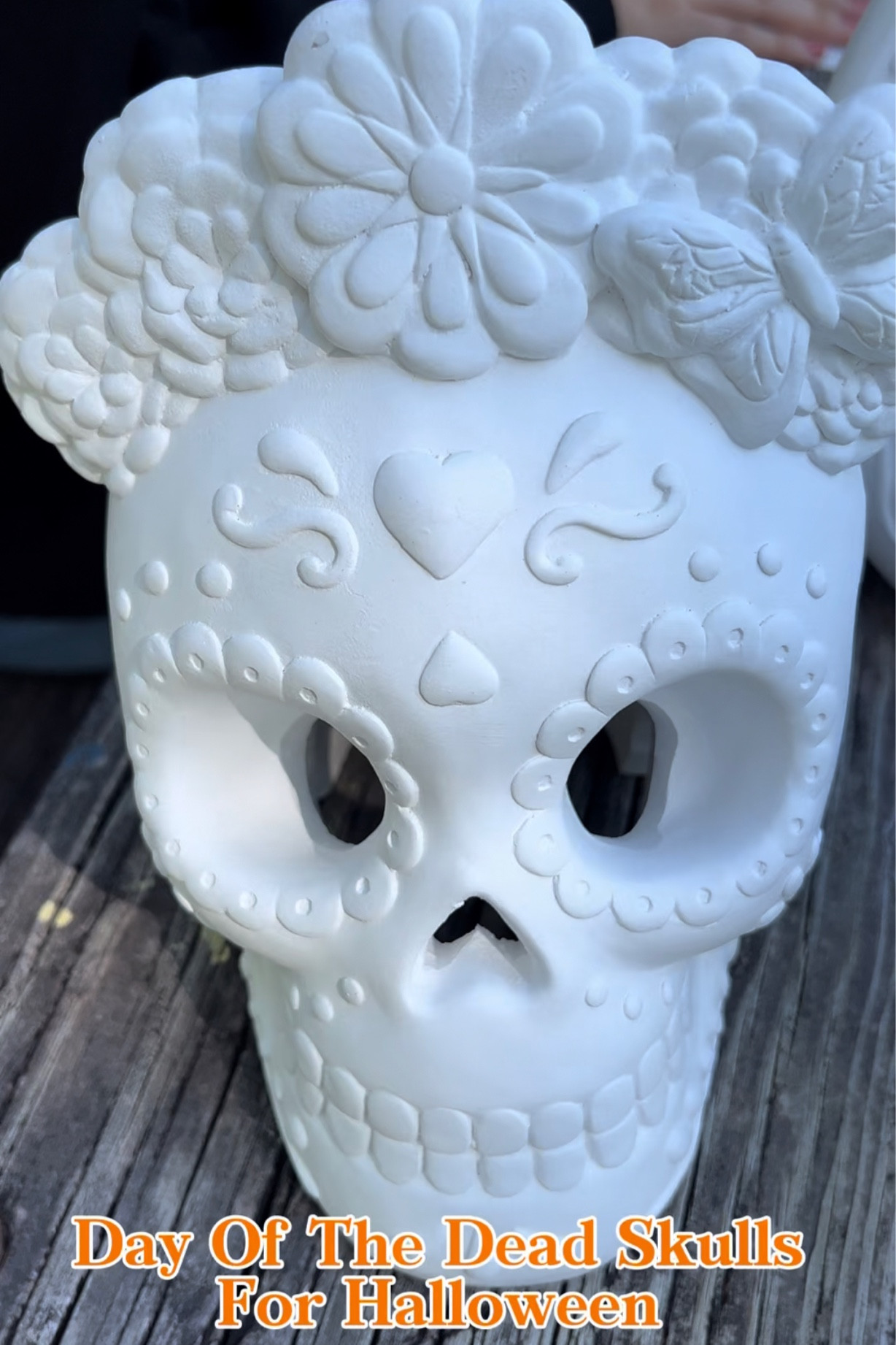 DIY arts & crafts sugar skulls! Dead of the Dead skull art project with friends or family or both! All skulls are on sale! 50% off and different styles available!

Sugar skull 
Paint 
Art
Halloween skulls 
Frida skull
Cat skull 
Dog skull 
Party projects
Halloween decor 
Halloween decorations 

#LTKHalloween #LTKsalealert #LTKparties