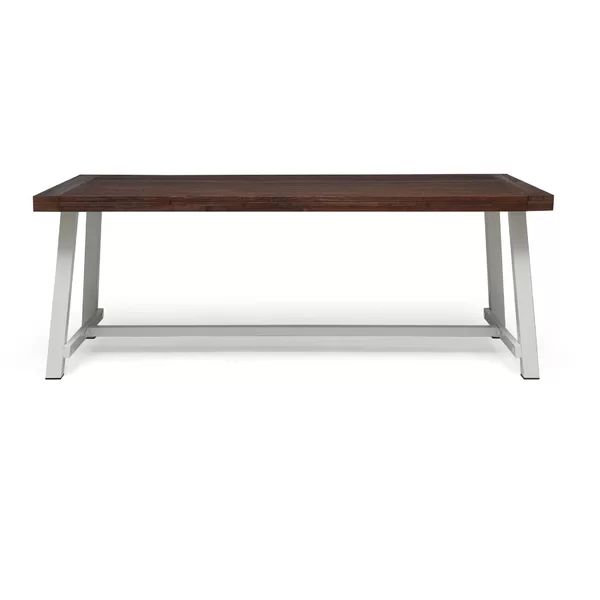 Acacia Solid Wood 6 - Person Dining Table | Wayfair North America