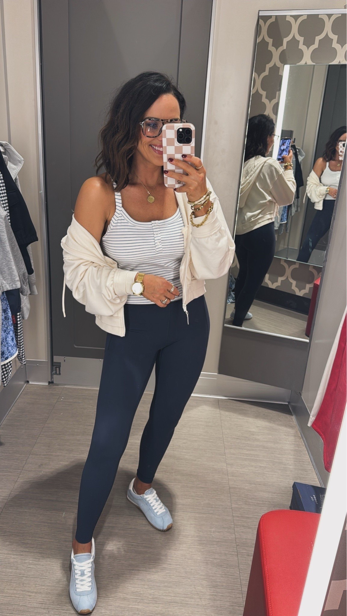 This casual outfit feels like spring - which I am loving on these cold days! This jacket & tank are perfect for layering & when the sun comes back I’ll be living in this outfit! AprilWilks casual outfit inspo activewear target finds layering pieces casual favorites capsule wardrobe transition pieces elevated basics VintagePickin


#LTKActive #LTKSeasonal #LTKdayinmylife