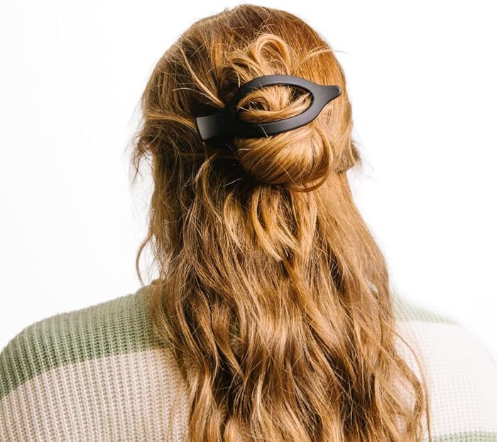 KAXI Lay Down 2.0 Hair Clip Claw, Perfect for Thick & Thin Hair, Strong Durable Hair Clip (Black) | Amazon (US)