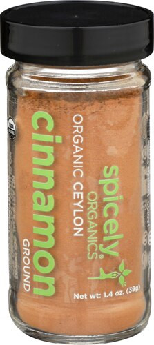 Spicely Organics Ceylon Ground Cinnamon -- 1.4 oz | Vitacost.com