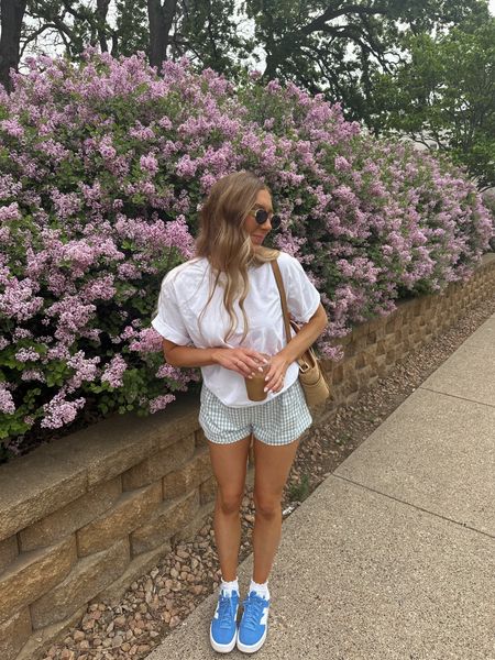 The perfect casual comfy summer outfit 💗 

Shorts are from Golden Haze! 

#LTKStyleTip #LTKShoeCrush #LTKSeasonal