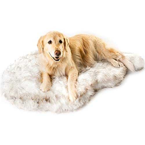 Treat A Dog Puprug Faux Fur Memory Foam Orthopedic Dog Bed, Premium Memory Foam Base, Ultra-Soft Fau | Amazon (US)