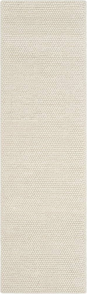 SAFAVIEH Natura Collection Runner Rug - 2'9" x 6', Ivory, Handmade Wool Blend, Textured Design, I... | Amazon (US)