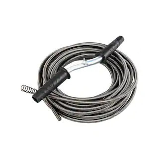 1/2 in. x 50 ft. Heavy‑Duty Manual Drain Auger for Clogged Sink, Shower and Floor Drains | The Home Depot