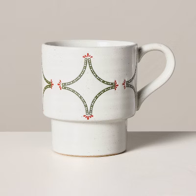 14oz Christmas Theme Stoneware Mugs - Hearth & Hand™ with Magnolia | Target