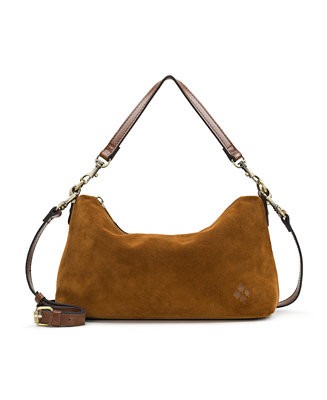 Kolena Medium Suede Slim Shoulder Handbag | Macy's
