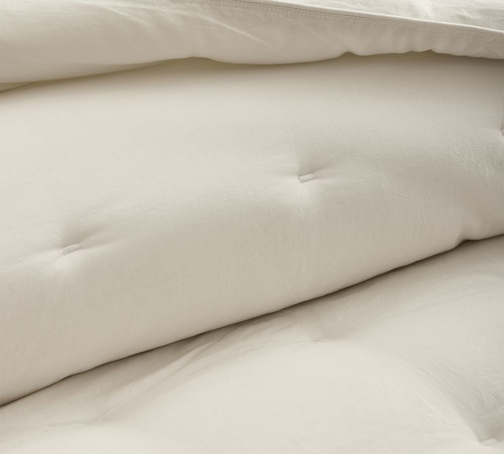 Belgian Flax Linen Comforter | Pottery Barn (US)