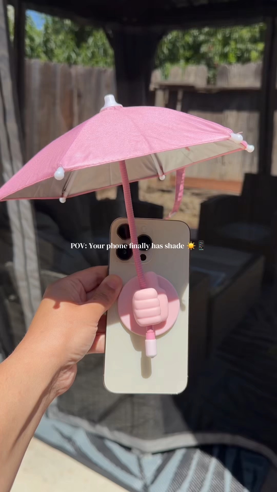 This mini phone umbrella is the funniest and cutest summer gadget for beach, pool, and outdoor days ☂️✨

#PhoneUmbrella #SummerGadgets #BeachEssentials #AmazonFinds

#LTKmomlife #LTKHome