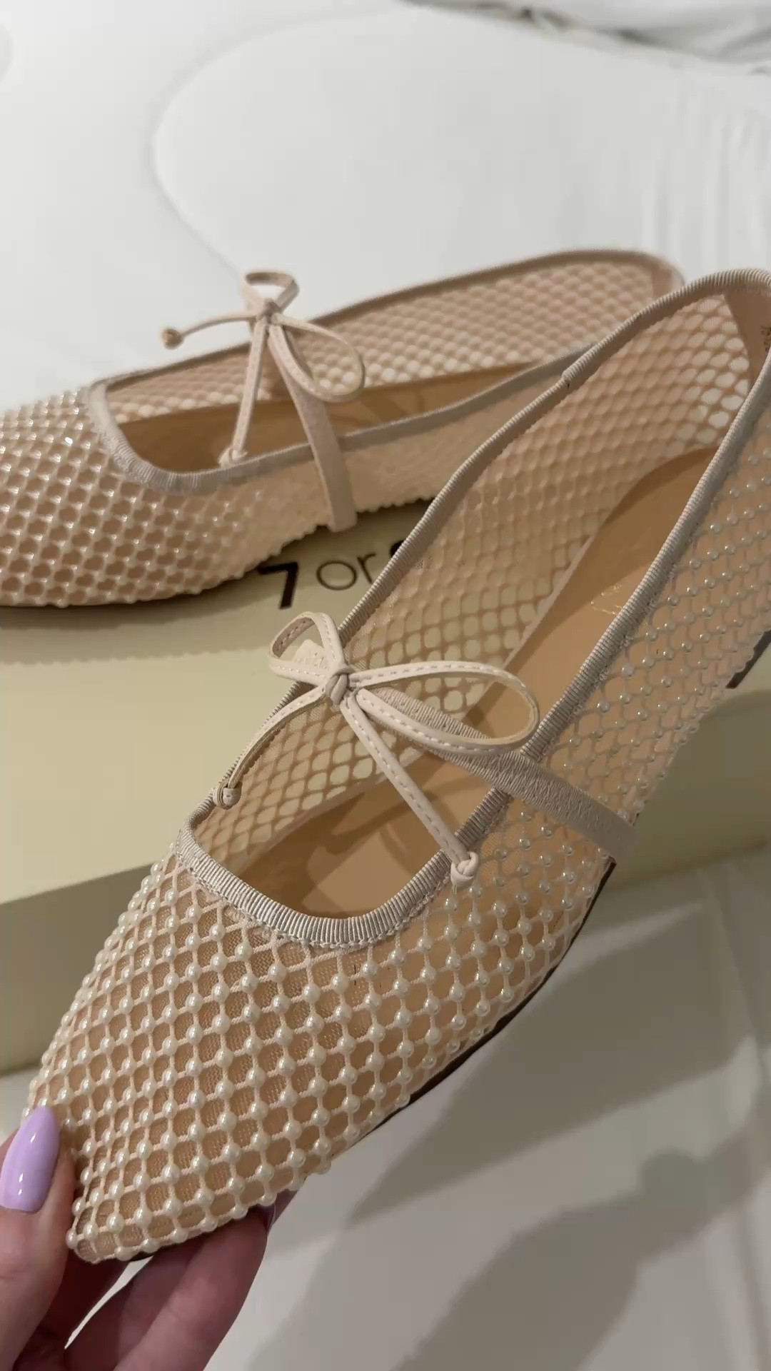 Beautiful pearl mesh ballet flats

#LTKootd #LTKWorkwear #LTKSeasonal