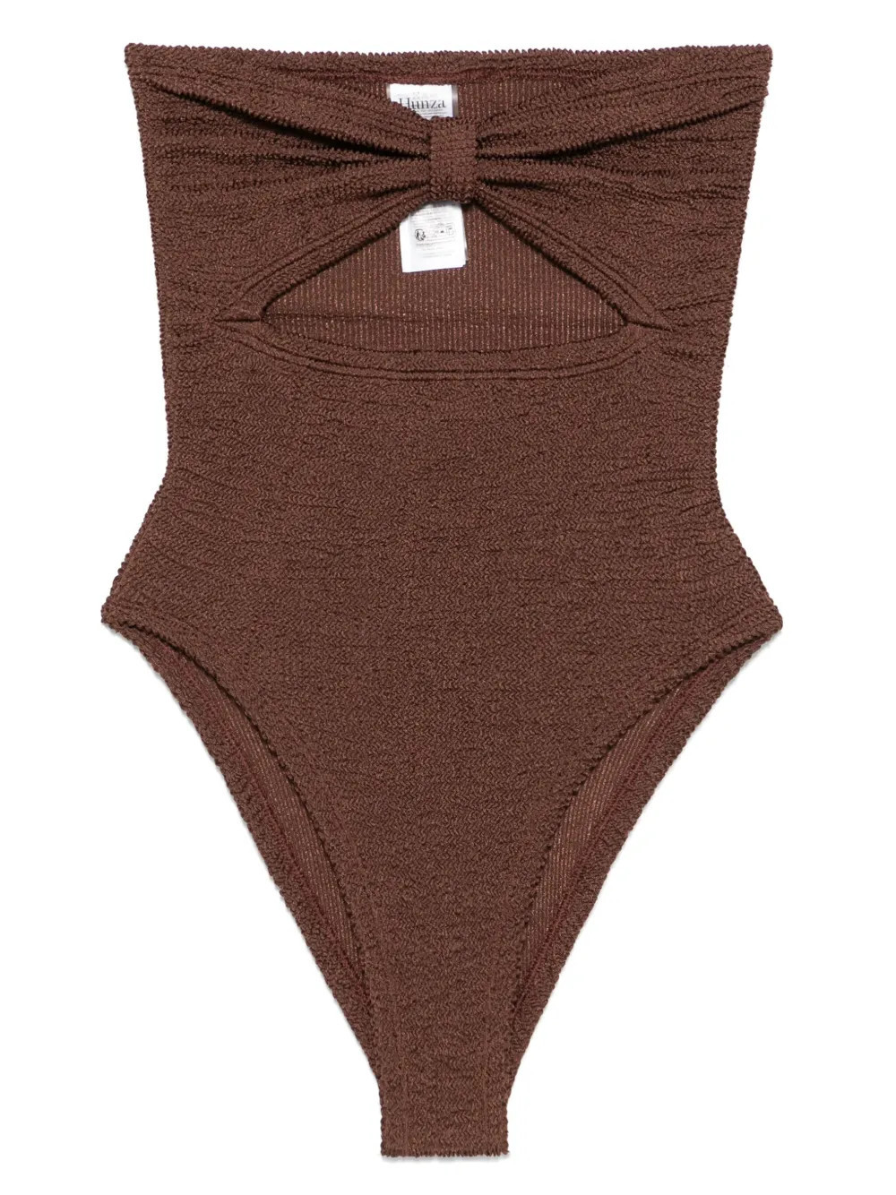 Hunza G Alana swimsuit - Brown | Farfetch Global