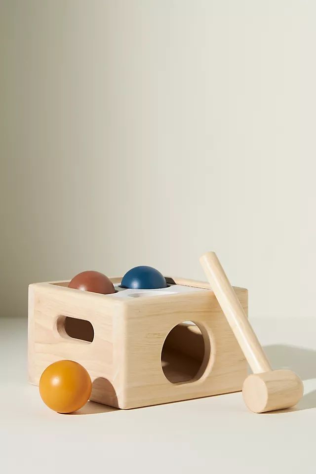 Punch & Drop Wooden Toy | Anthropologie (US)
