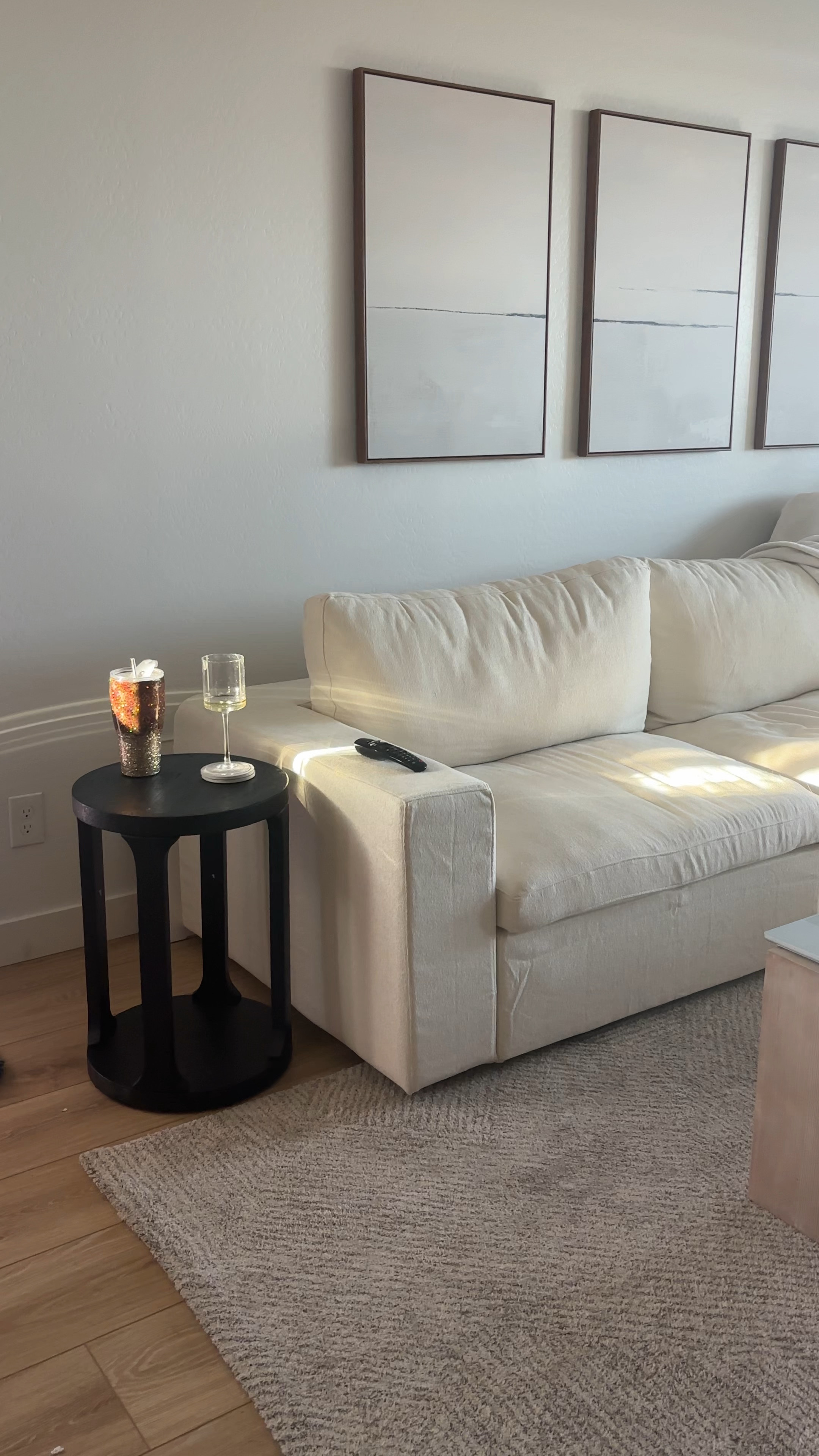 The perfect affordable side table from Target! Also took 5 minutes to assemble. 

#LTKHome #LTKFindsUnder100