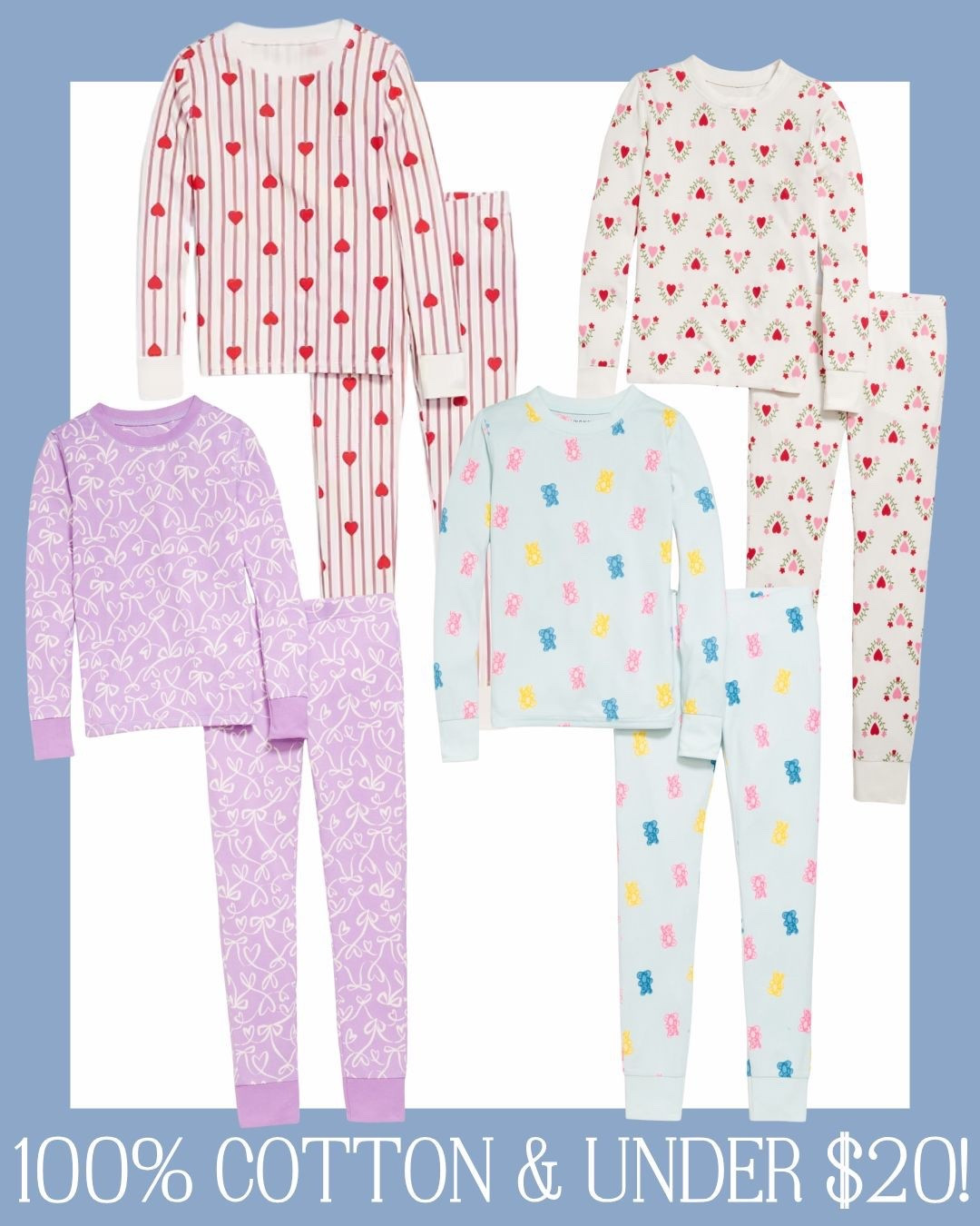100% cotton pjs now for less than $20! 

#LTKKids
