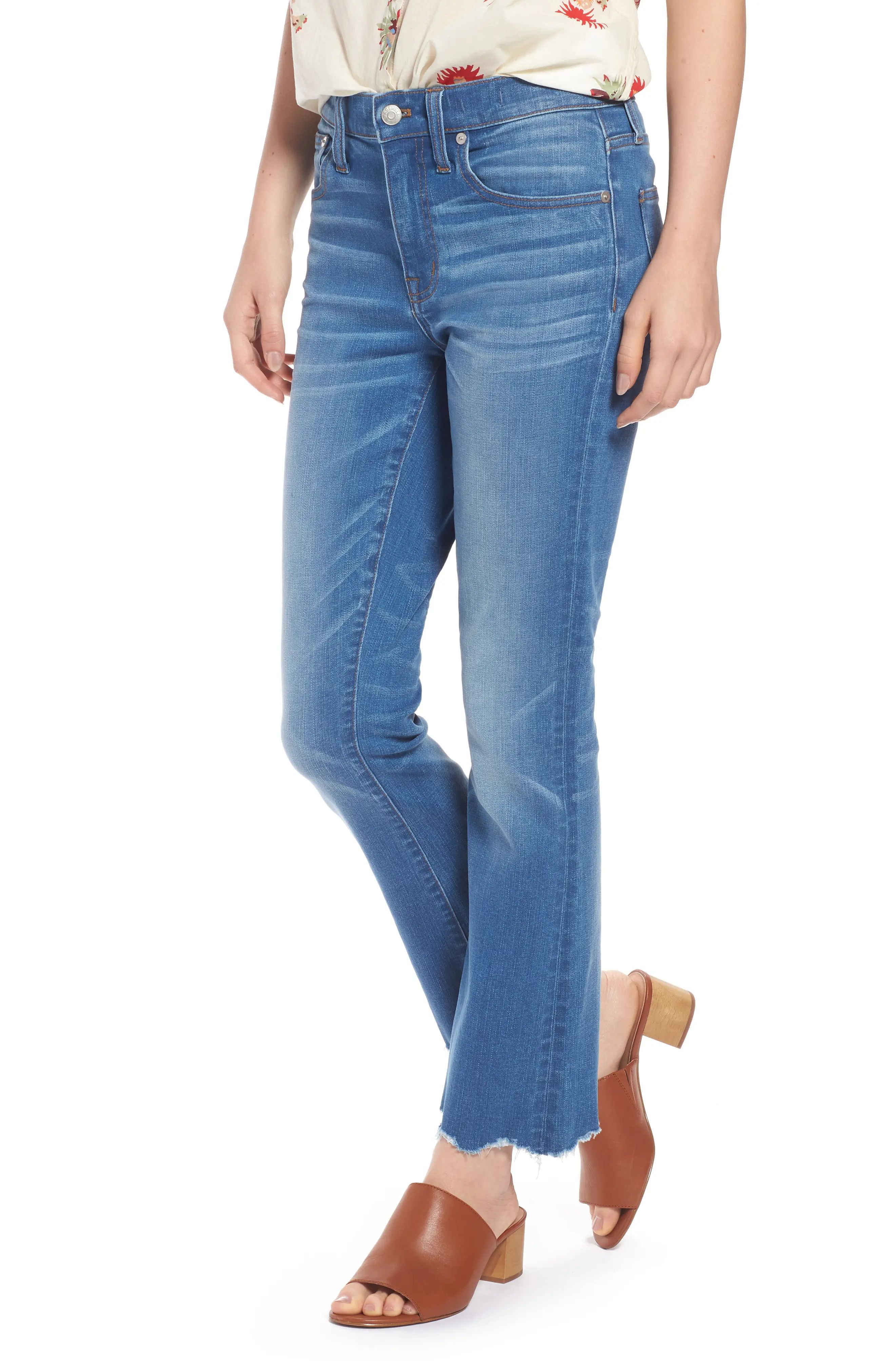 Madewell Cali Demi Boot Jeans (Fenton) | Nordstrom